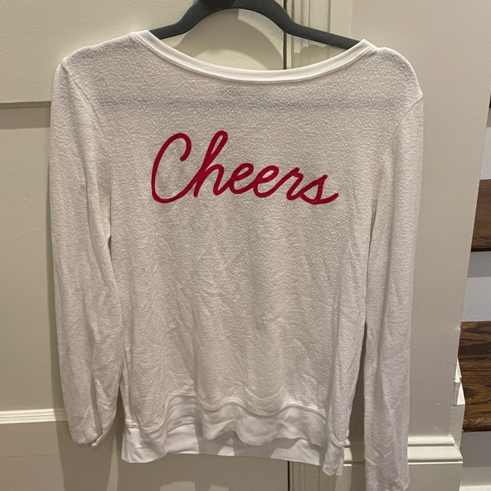 Wildfox “cheers” pullover